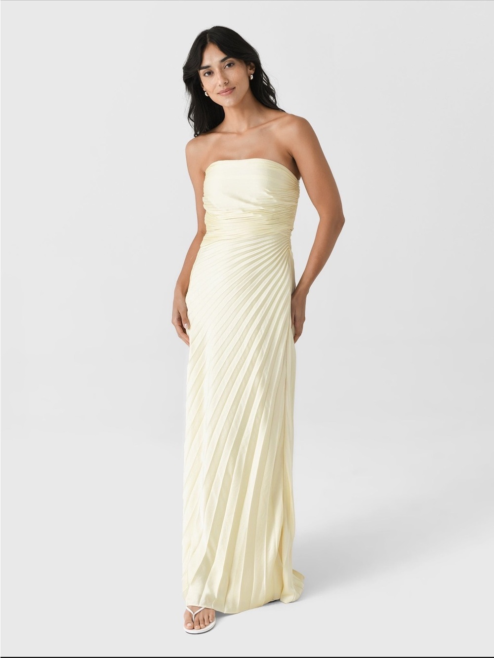 A.L.C. Bianca Dress in Light Canary